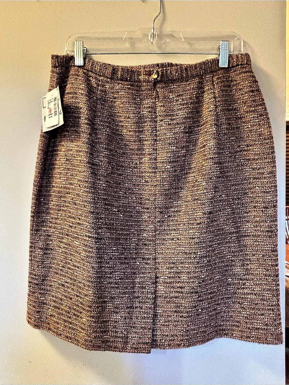 Gianni Cosmopolitan Mini Skirt Brown & Pink Size 14